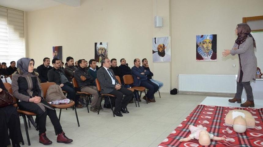 &Ouml;ğretmenlere İlkyardım Eğitimi