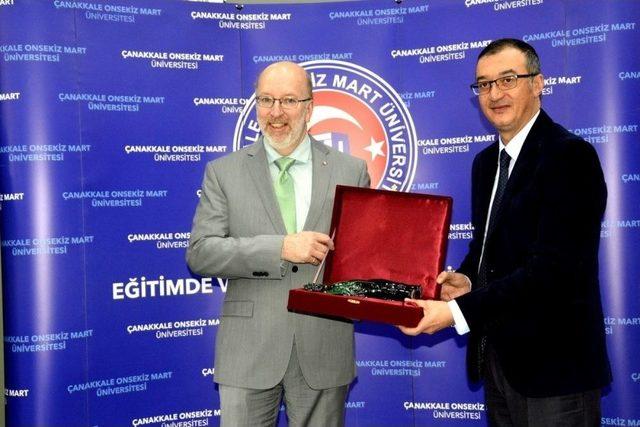 Kanada Eyalet Meclis Başkanı, Rektör Vekili Prof. Dr. Özden’i Ziyaret Etti