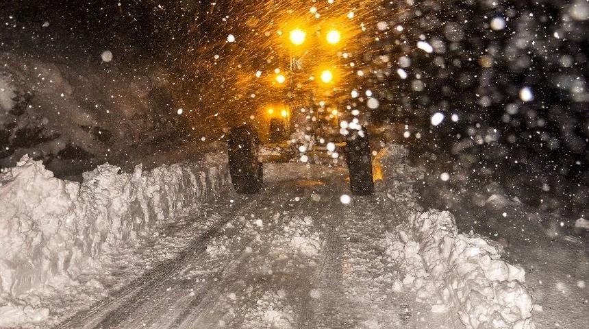 Büyükşehir’den Karla Mücadele Çalışmaları