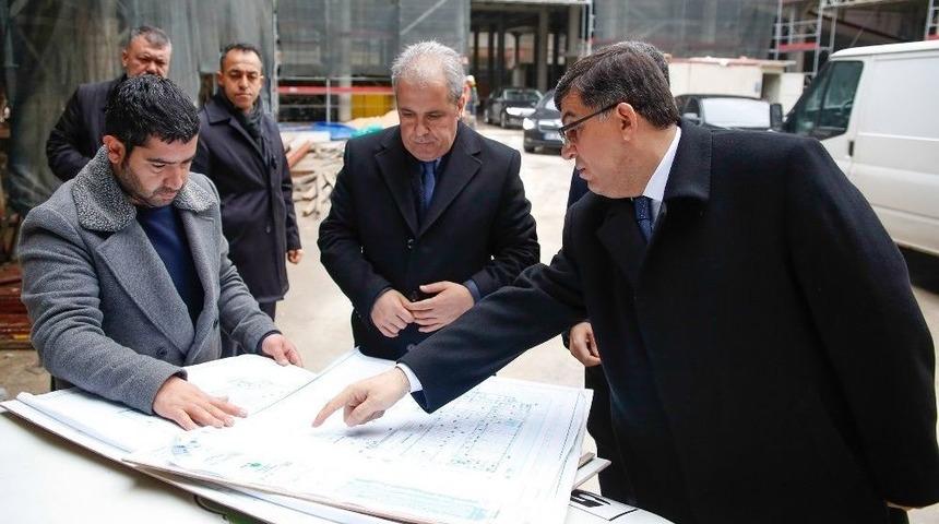 Tayyar İle Fadıloğlu Sanat Merkezi&rsquo;ni İnceledi