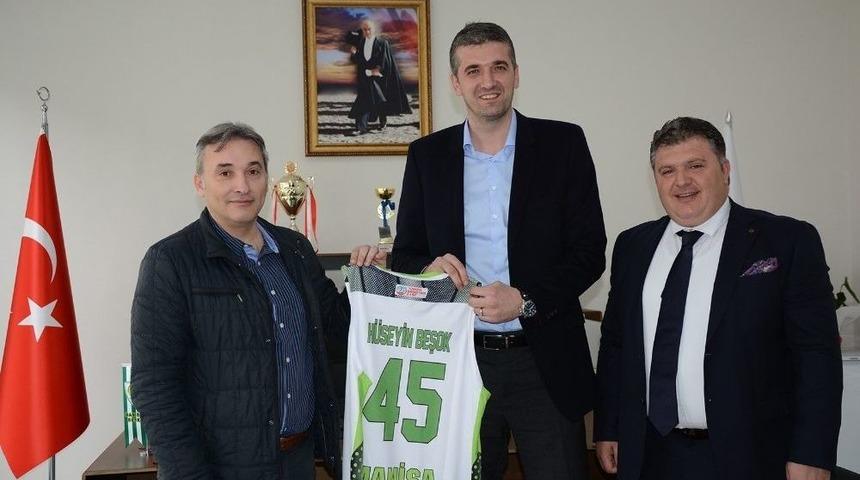 Potanın Efsane İsmi Beşok&rsquo;tan Manisa Bbsk&rsquo;ya &Ouml;vg&uuml;