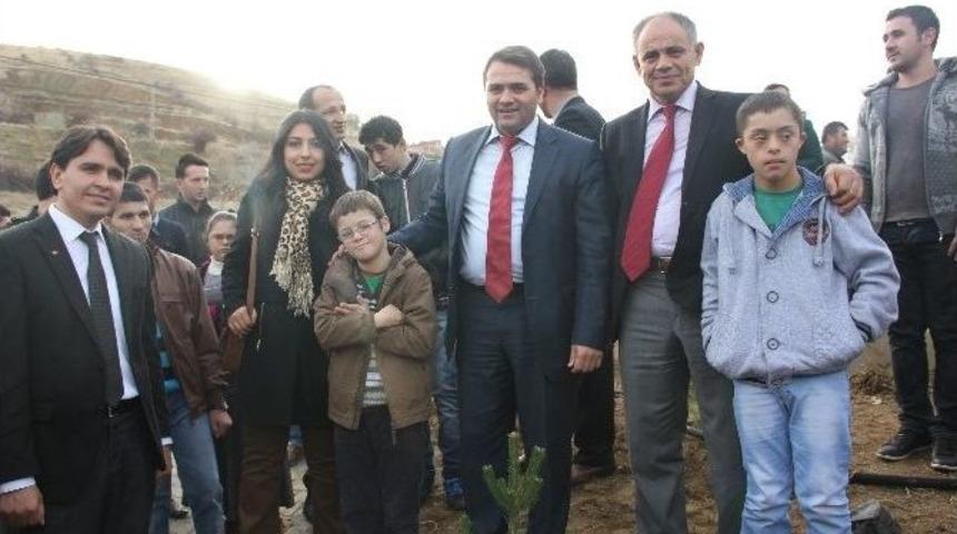 Yahyalı&rsquo;da Engelliler G&uuml;n&uuml;nde Ağa&ccedil; Dikme Etkinliği