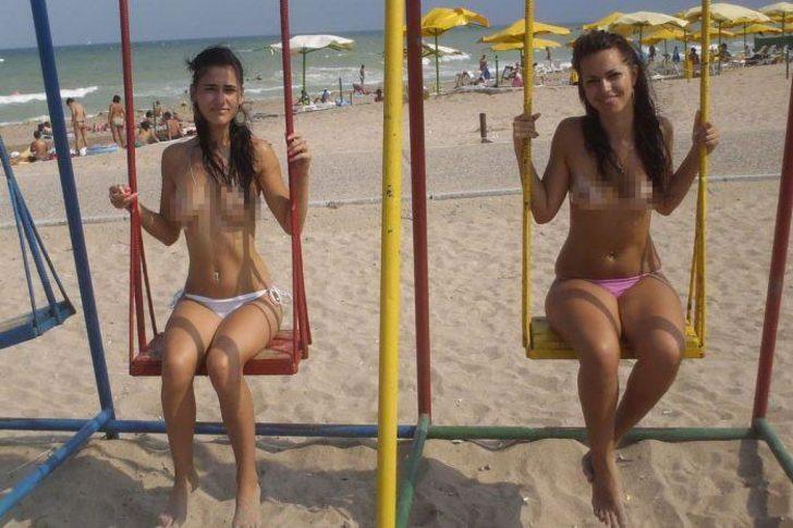 İsrail plajlarının seksi güzelleri! G2