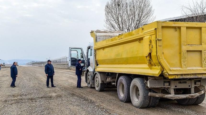 Hafriyat Kamyonları Uydudan Takip Ediliyor