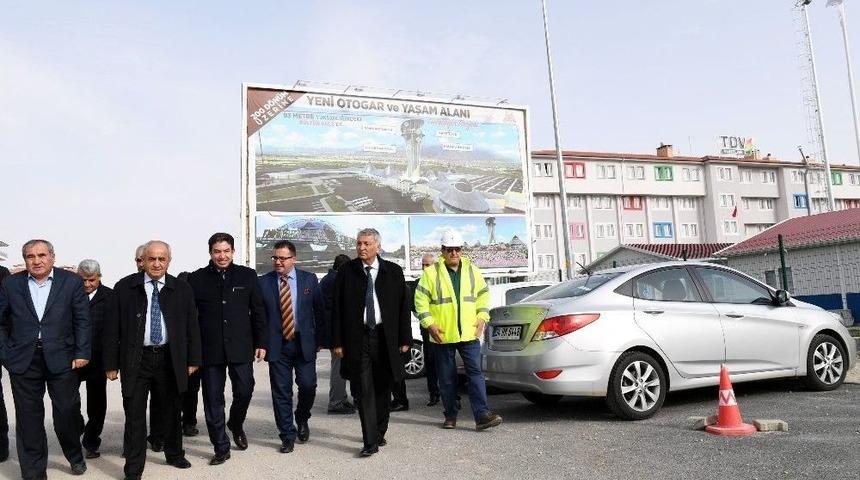 Isparta Belediye Meclis &Uuml;yeleri Otogar Projesini İnceledi