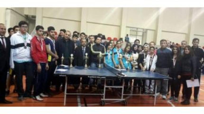 Van&rsquo;da Masa Tenisi İl Birinciliği Yarışması