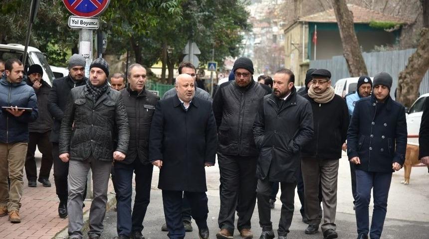 Başkan Doğan, &Ouml;merağa Mahallesi&rsquo;nde İncelemelerde Bulundu