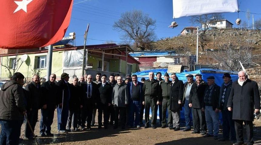 K&ouml;yl&uuml;ler Zeytin Dalı Harekatı&rsquo;nın Zaferle Sonu&ccedil;lanması İ&ccedil;in Mevlid-i Şerif Programı D&uuml;zenlendi