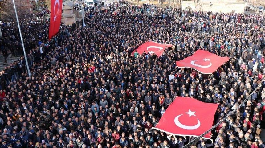 Afrin Şehidi Son Yolculuğuna Uğurlandı