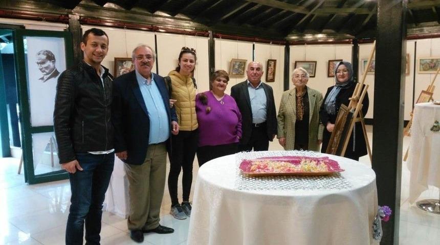 Eğirdir Huzurevi Sakinleri Antalya&rsquo;da Sergi A&ccedil;tı