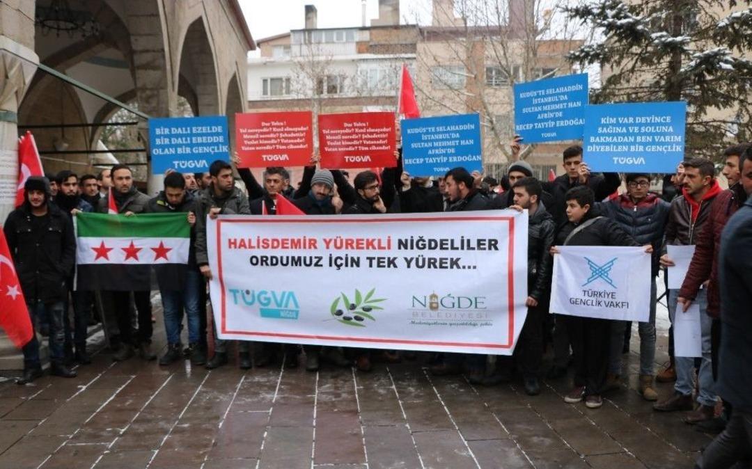 Afrin&rsquo;de Asker Olmak İ&ccedil;in Dilek&ccedil;e Verdiler