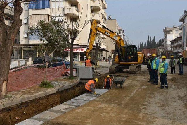 Salihli’nin Yağmur Suyu Çilesi Bitiyor