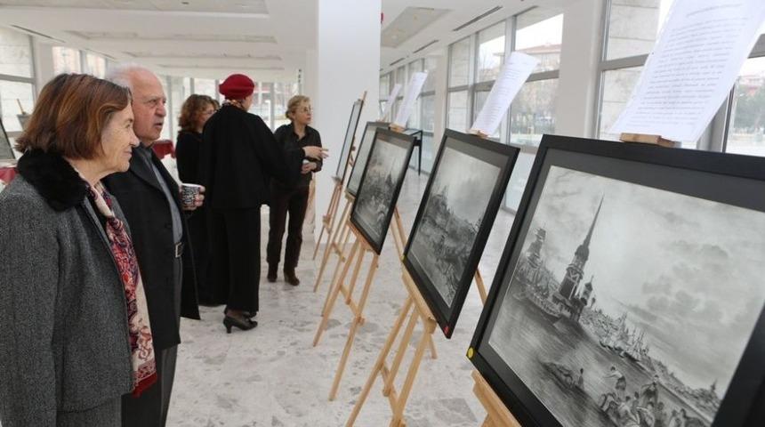 İstanbul Eserleri Nil&uuml;fer&rsquo;de Sergilendi