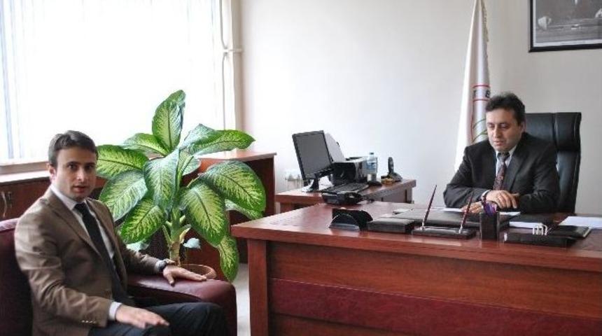 G&ouml;k&ccedil;ebey Kaymakamı Bilgin&rsquo;den Be&uuml;&rsquo;ye Ziyaret