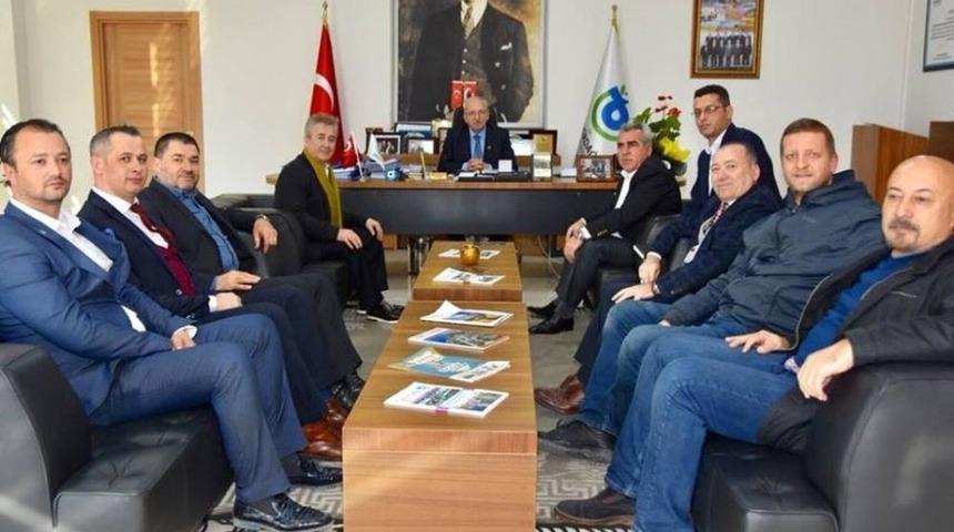 Tekirdağspor&rsquo;un Yeni Y&ouml;netimi, Başkan Albayrak İle Bir Araya Geldi