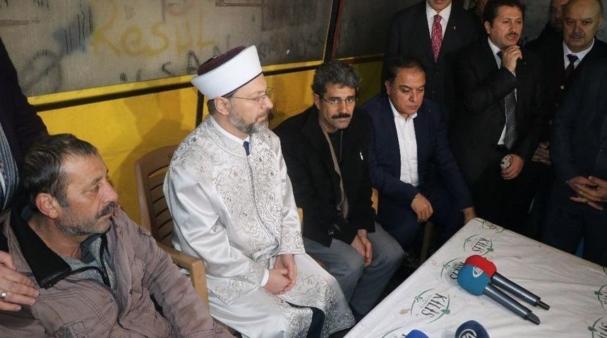 Diyanet İşleri Başkanı Erbaş&rsquo;&rsquo;tan Taziye Ziyareti