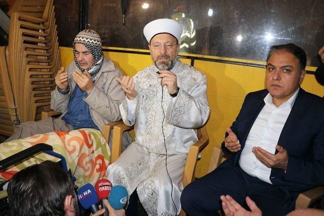 Diyanet İşleri Başkanı Erbaş’’tan Taziye Ziyareti