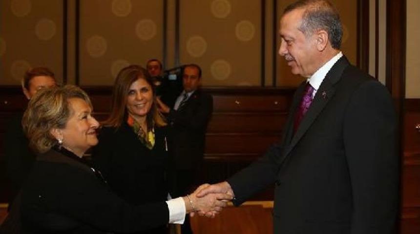 Tikad heyeti cumhurbaşkanlığı sarayı'nda