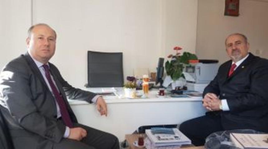 G&ouml;khan G&uuml;rb&uuml;zerol&rsquo;dan İha Bartın B&uuml;rosuna Ziyaret