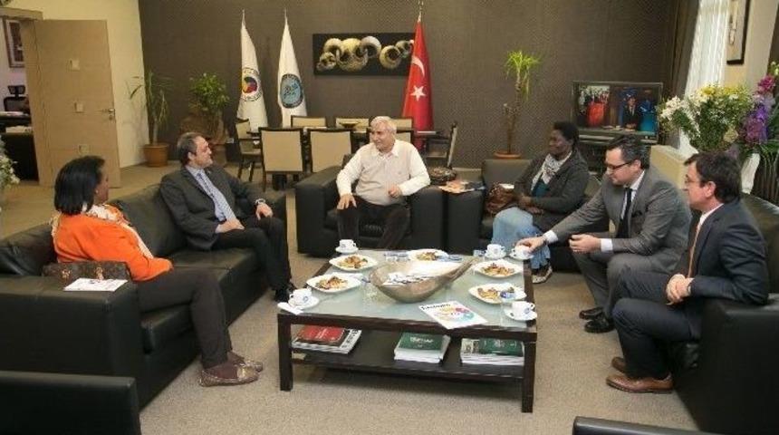 Uganda Ulusal Ticaret Ve Sanayi Odası&rsquo;ndan Satso&rsquo;ya Ziyaret