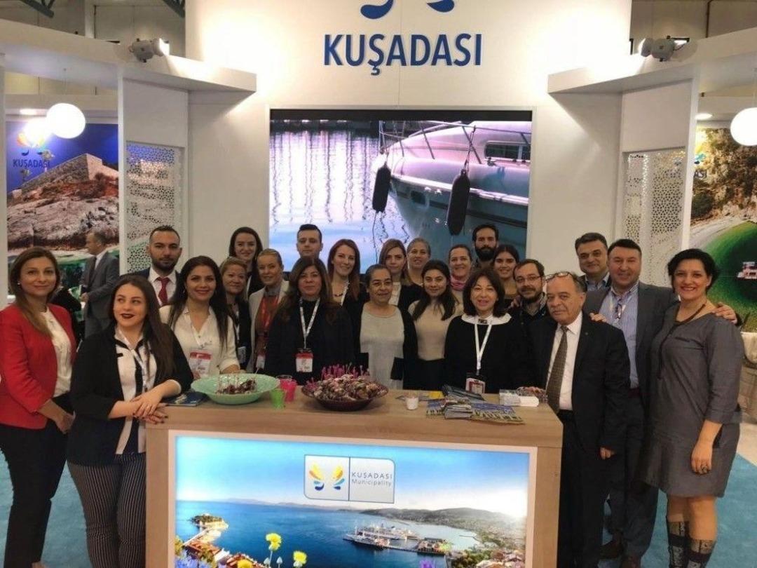 Kuşadası, Emitt Turizm Fuarı&rsquo;nda Stand A&ccedil;tı