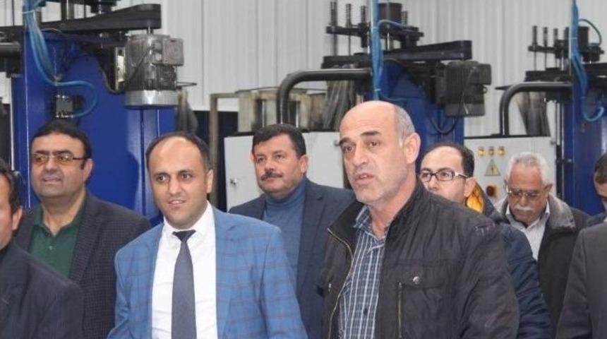 Başkan &Ouml;zaltun&rsquo;dan Sanayi B&ouml;lgesine Ziyaret