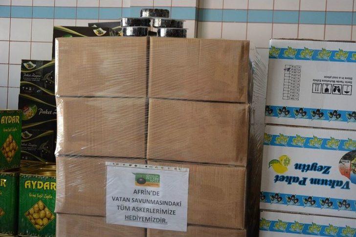 ‘zeytin Dalı’na Zeytin Diyarından Destek G1