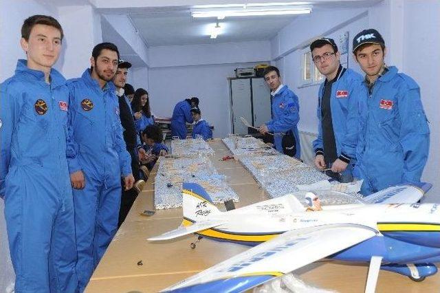 Öğrencilere Model Uçak Kursu 1