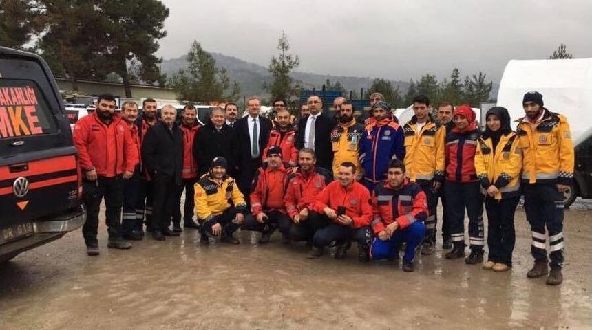 Sağlık Bakanlığı Heyeti Suriye Sınırında