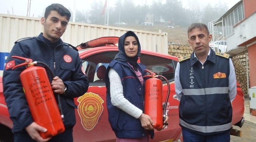 (özel Haber) İtfaiye Erlerinden Afrin Şehitlerine Vefa