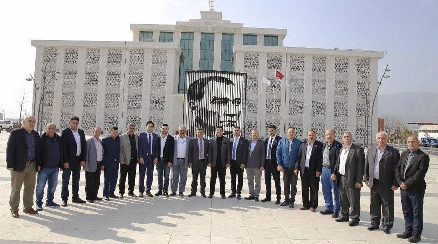 Başkan Gen&ccedil;, Şof&ouml;rler Odası Y&ouml;netimini Ağırladı