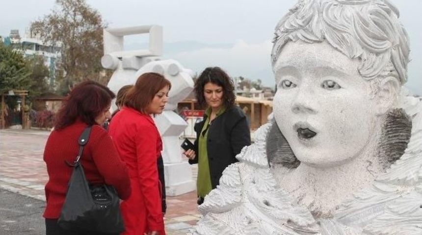 Heykeller Turizme Kazandırıldı