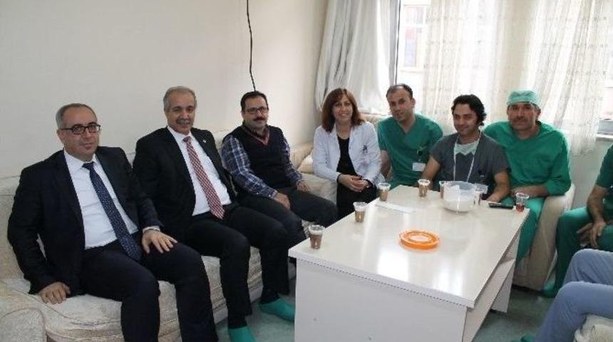 Milletvekili Salih Fırat&rsquo;tan Hastaneye Ziyaret