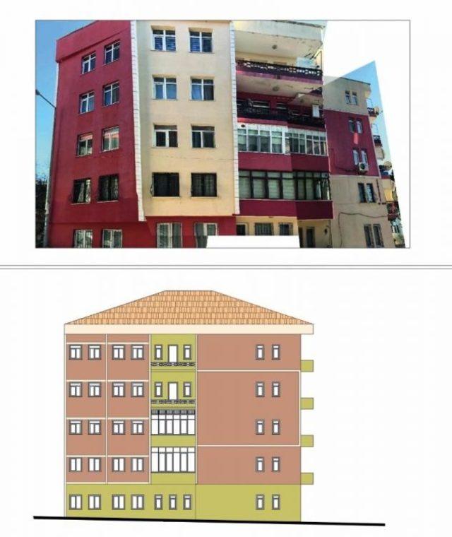 Portakal Hafız Konağı &Ccedil;evresinde Cephe İyileştirmesi 1