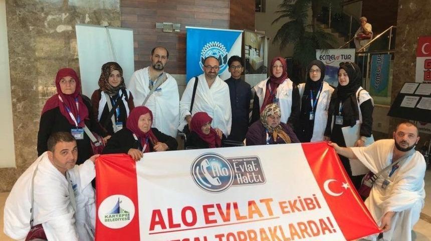 Başkan &Uuml;z&uuml;lmez Ve Alo Evlat Hattı Kutsal Topraklarda