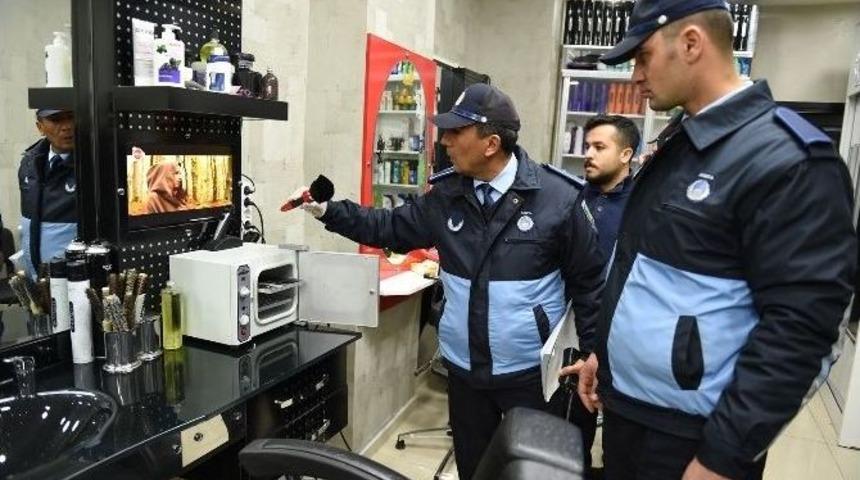 Zabıtadan Kuaf&ouml;r Denetimi