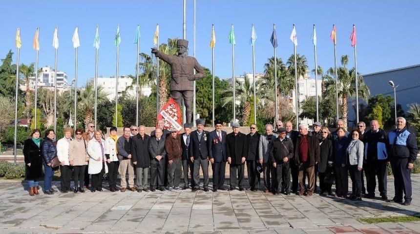 Atat&uuml;rk&rsquo;&uuml;n Erdemli&rsquo;ye Gelişinin 93. Yıl D&ouml;n&uuml;m&uuml; Kutlandı