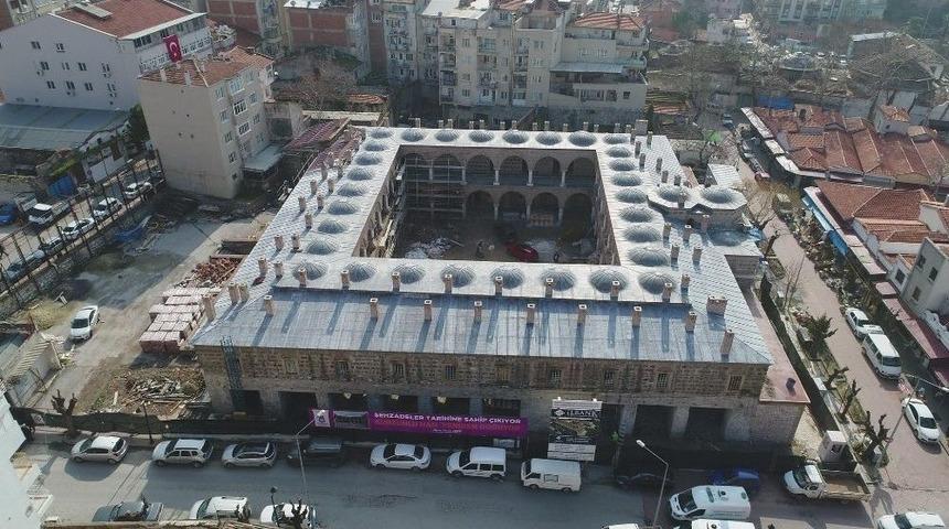 Kurşunlu Han&rsquo;da &Ccedil;alışmalar Hızlandı