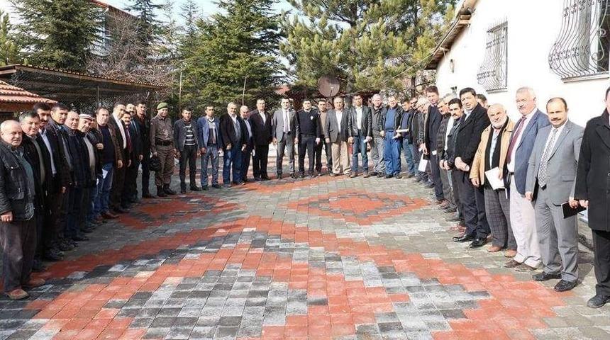 Kaymakam &Ccedil;elik, Muhtarlarla Buluştu