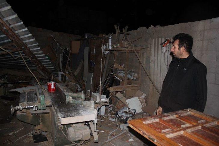 Manavgat’ta Hortum Marangoz Atölyesini Yerle Bir Etti. G5