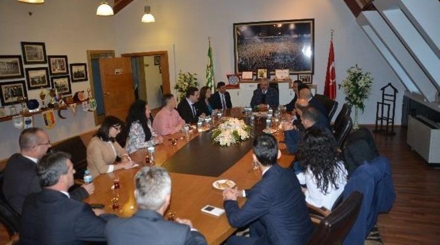 Gilan Heyetinden Bursaspor&rsquo;a Ziyaret