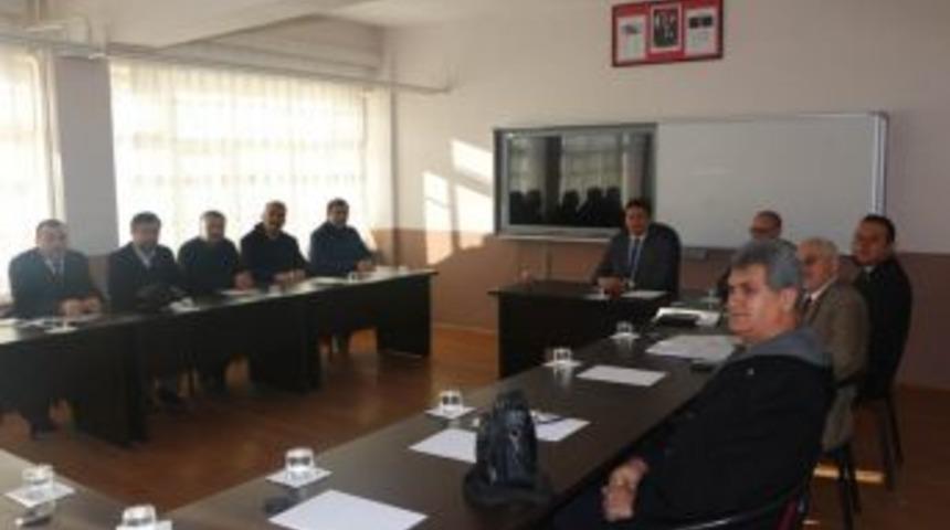 Kaymakam Temurci, Okul M&uuml;d&uuml;rleriyle Buluştu