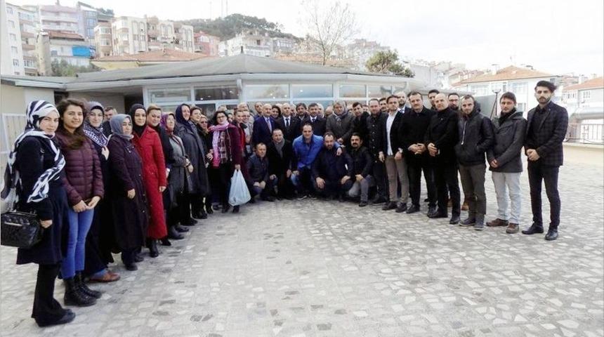 M&uuml;ezzinoğlu Mudanya&rsquo;da Ziyaretlerde Bulundu