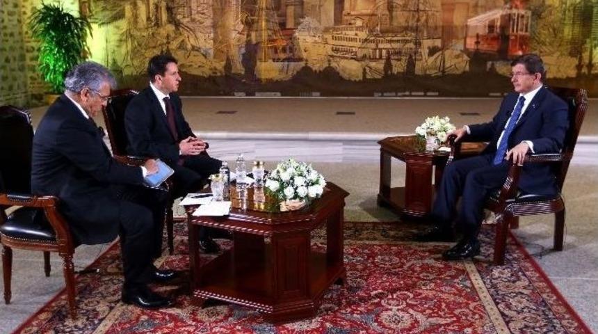 Başbakan Davutoğlu, Tgrt Haber&rsquo;de G&uuml;ndemi Değerlendirdi&hellip;(1)