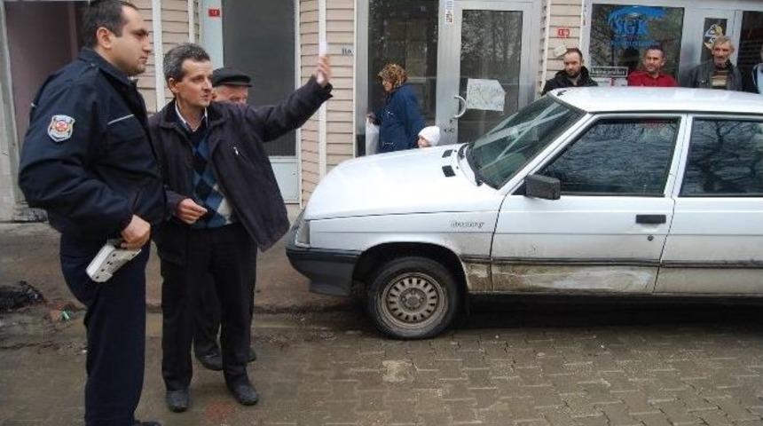 Otomobile &Ccedil;arpıp Ka&ccedil;tı