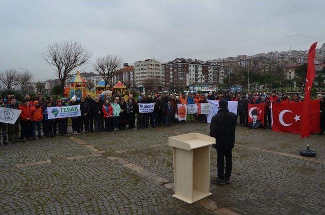 Zigana’da 9 Yıl Önce Çığ Felaketinde Hayatını Kaybeden 10 Dağcı İçin Trabzon’da Anma Yürüyüşü Düzenlendi