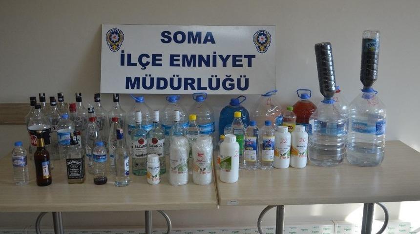 Sahte İçki Operasyonunda Dikkat Çeken Malzeme