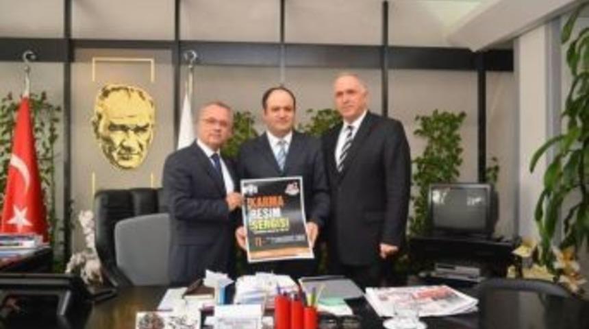 Salihli Belediyesi, "&ccedil;anakkale Savaşları" Karma Resim Sergisi D&uuml;zenliyor