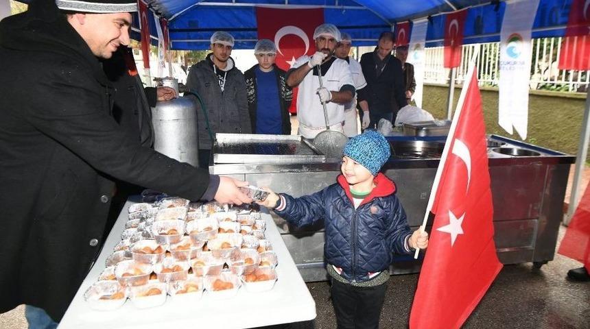 Başkan Soner &Ccedil;etin, Afrin Şehitleri İ&ccedil;in Mevl&uuml;t Okuttu