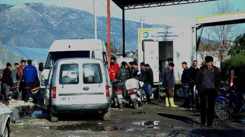 Demre&rsquo;de Ara&ccedil; Muayene &Ccedil;ilesi Sona Eriyor